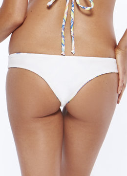 L SPACE ANTIGUA WHITE ITSY BOTTOM swim separates