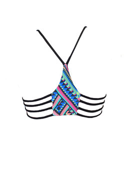 L SPACE ANTIGUA WILD ONE STRAPPY TOP swim separates