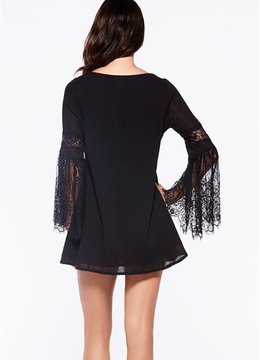 L SPACE BURNING SUN TUNIC swim cover ups