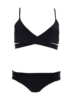 L SPACE CHLOE WRAP TOP swim separates
