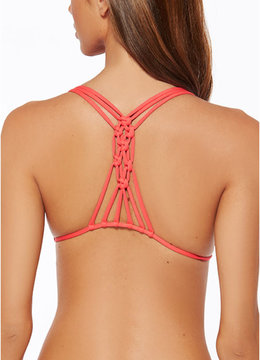 L SPACE KNOTTY TIE FRONT TOP swim separates