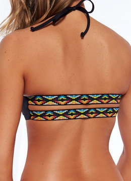 L SPACE NIGHT TRIBE DOUBLE TROUBLE TOP swim separates