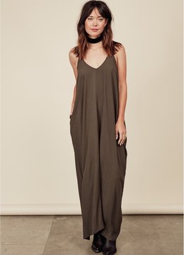 LOVESTITCH GAUZE MAXI DRESS