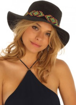 LUCY LOVE BEADED OUTLAW HAT