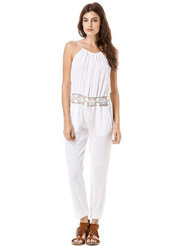 MICHELLE JONAS KEIKO GAUZE JUMPSUIT clothing rompers/jumpsuits