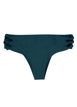 L SPACE AUDREY FRINGE HALTER swim separates