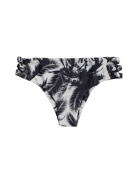 L SPACE AUDREY FRINGE HALTER swim separates