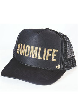 MOTHER TRUCKER #MOM LIFE TRUCKER HAT