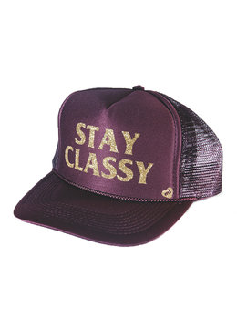 MOTHER TRUCKER STAY CLASSY TRUCKER accessories hats