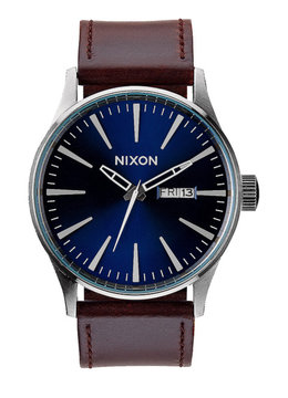 NIXON THE SENTRY LEATHER WATCH