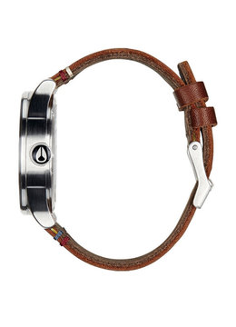 NIXON THE SENTRY LEATHER WATCH accessories watches
