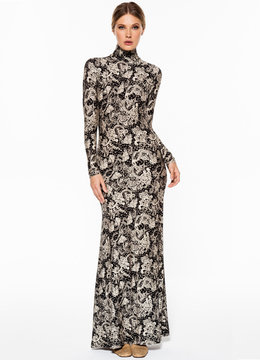 NOVELLA ROYALE BLACKBIRD LONG SLEEVE MAXI clothing dresses
