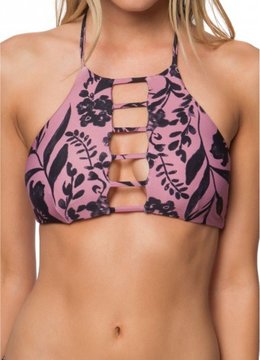 O'NEILL LUNA HIGH NECK HALTER TOP