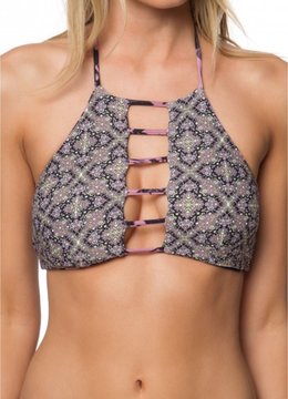 O'NEILL LUNA HIGH NECK HALTER TOP swim separates
