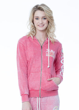 OCEAN DRIVE LOCALS SURF CALI ZIP HOODY clothing tops