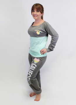 OCEAN DRIVE PALM HEART CALI C/B PULLOVER
