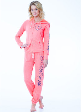 OCEAN DRIVE PALM SPRINGS ANCH ZIP HOODY