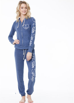 OCEAN DRIVE PALM SPRINGS ANCH ZIP HOODY clothing active