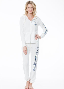 OCEAN DRIVE PALM SPRINGS ANCH ZIP HOODY clothing active