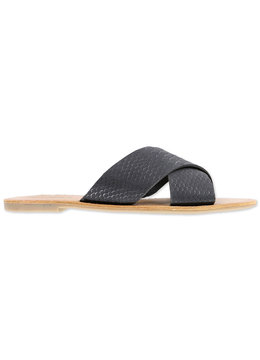 ONEILL CELESTE FAUX SNAKESKIN SANDAL clothing footwear
