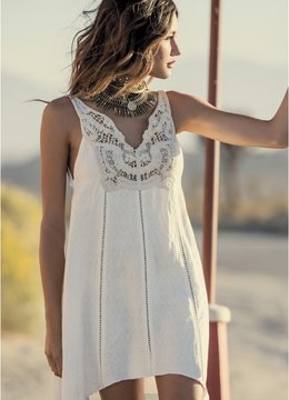 ONEILL ELISE CRINKLE GAUZE DRESS