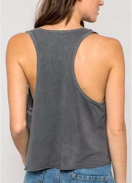ONEILL FREEDOM EAGLE CROP RACER TANK clothing tops