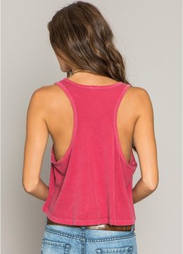 ONEILL LIFEGUARD CROP RACER BACK TANK clothing tops