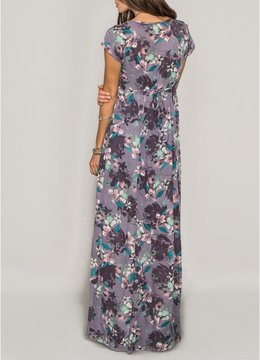 ONEILL REGAN PRINTED WOVEN MAXI DRESS clothing dresses