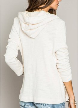 ONEILL RILEY ZIP FRONT HOODIE clothing sweaters/jackets