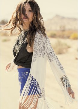 ONEILL TWILIGHT WOVEN KIMONO clothing sweaters/jackets