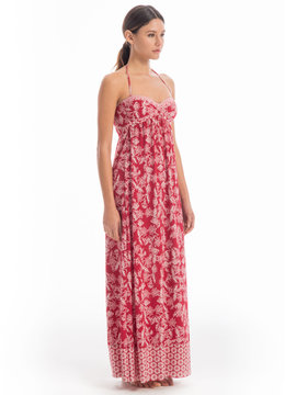 ROBIN PICCONE SATCHI TWIST BANDEAU MAXI DRESS clothing dresses