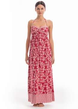 ROBIN PICCONE SATCHI TWIST BANDEAU MAXI DRESS clothing dresses