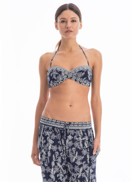 ROBIN PICCONE SATCHI TWIST BANDEAU TOP