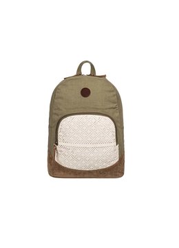 ROXY BOMBORA OLIVE CANVAS BACKPACK