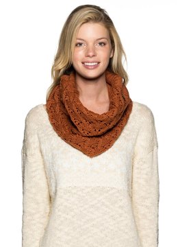ROXY CUDDLE KNIT INFINITY SCARF accessories scarves