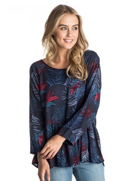 ROXY LANDSLIDE PEASANT TOP