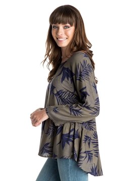 ROXY LANDSLIDE PEASANT TOP clothing tops