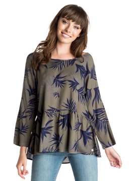 ROXY LANDSLIDE PEASANT TOP clothing tops