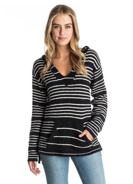 ROXY MELLIE HOODED PONCHO SWEATER