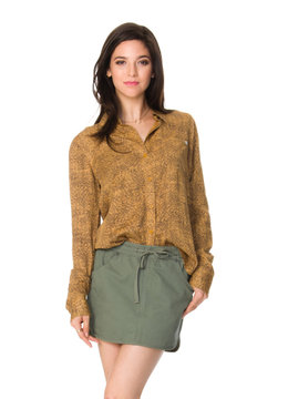 RVCA BANGERANG ELASTIC MINI clothing bottoms