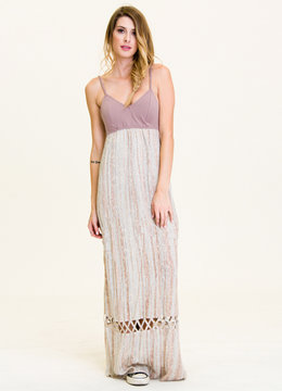 RVCA CLEVER GIRL MAXI DRESS clothing dresses