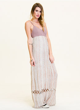 RVCA CLEVER GIRL MAXI DRESS clothing dresses