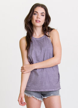 RVCA MANDATW HIGH NECK TANK clothing tops
