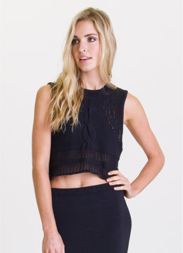 RVCA NUMBER ONE S/S CROP TOP clothing sweaters/jackets