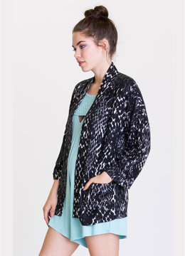 RVCA RIGHT AT REIGN CARDIGAN