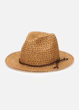 SAN DIEGO HAT CO. HEART BRAIDED BAND FEDORA