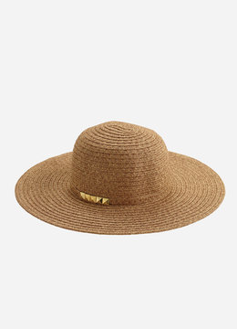 SAN DIEGO HAT CO. LUREX AND STUD SUNHAT