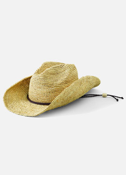 SAN DIEGO HAT CO. RAFFIA CROCHET COWBOY