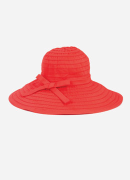 SAN DIEGO HAT CO. RIBBON FLOPPY HAT accessories hats