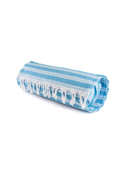SAND CLOUD OCEAN BLUE TURKISH PILLOW TOWEL accessories beach towels